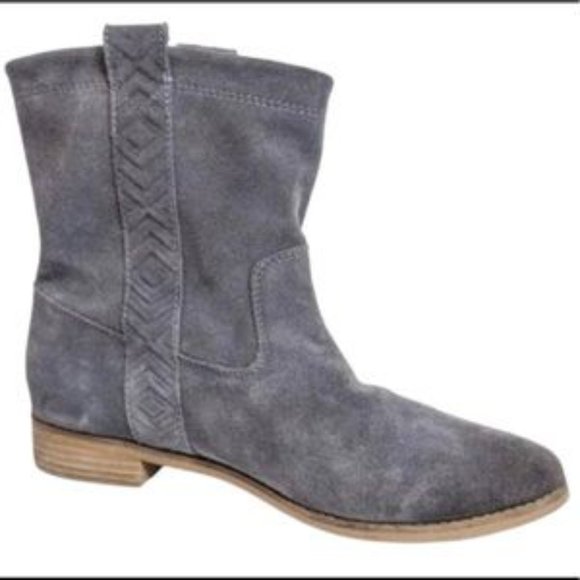 TOMS  Gray/Blue  Castlerock Suede Boots 7.5 - Picture 11 of 11